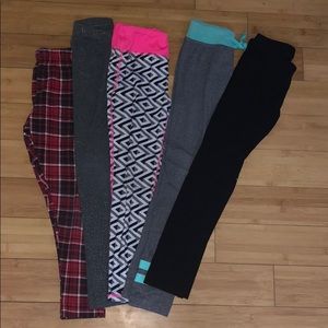 Bundle of girls leggings